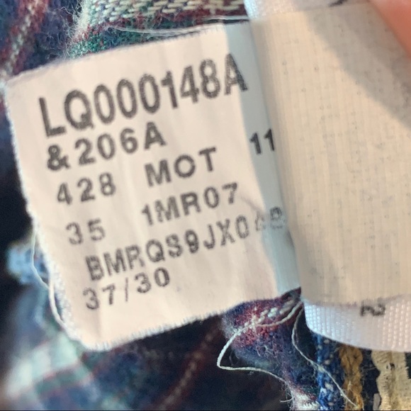 L.L. Bean Classic Fit Flannel Lined Jeans 37 X 30 - Picture 9 of 12